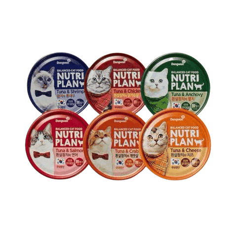 Pate Mèo Nutri Plan Cá Ngừ Mix (Lon (160g)