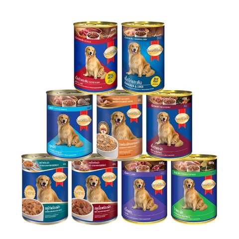Pate Cho Chó Trưởng Thành Smartheart Adult Lon (400g)