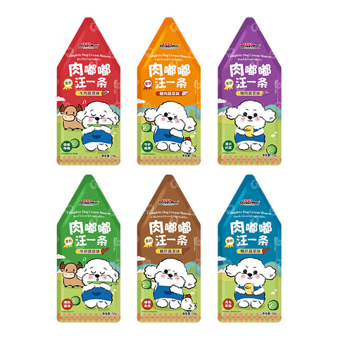 Pate Sốt Kem Cho Chó Vị Rau Củ Doggyman (70g)