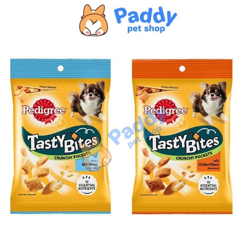 Snack Cho Chó Bánh Thưởng Giòn Tan Pedigree Tasty Bites (60g)
