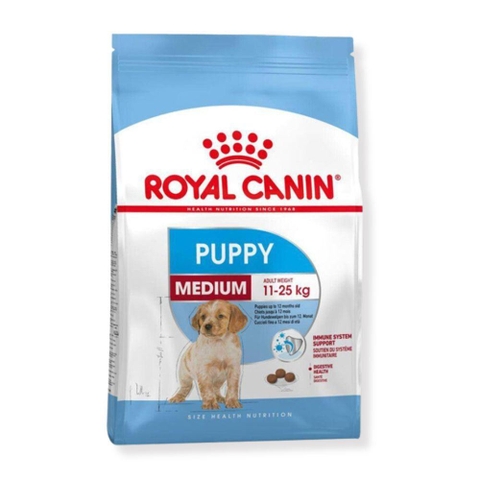 Thức Ăn Hạt Cho Chó Con Giống Vừa Royal Canin Medium Puppy