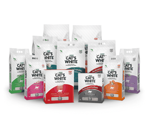 Cát Đất Sét Mèo Bentas Cat's White