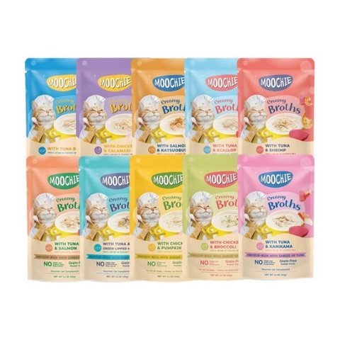 Sốt Kem Thưởng Moochie Creamy Cho Mèo (40g) (Thái)