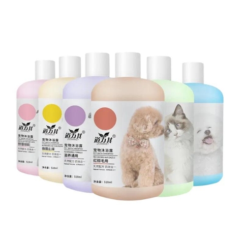 Sữa Tắm Cho Chó Mèo Dorriky Loại Bỏ Ve Rận, Dưỡng Lông (510ml)