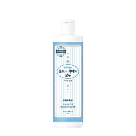 Sữa Tắm Siêu Trắng Lông Chó Mèo Prunus Ultra White (500ml)