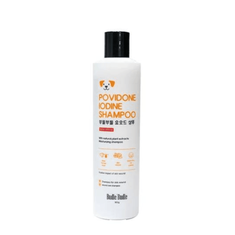 Sữa Tắm Cho Chó Budle Povidone Iodine (300g)
