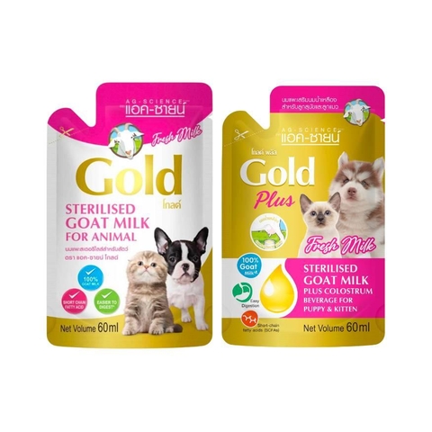 Sữa Tươi Gold Plus Cao Cấp Cho Chó Mèo Thỏ Bọ Hamster