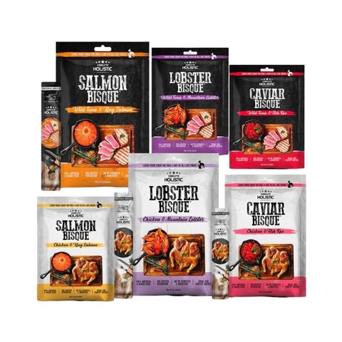 Súp Thưởng Cho Chó Mèo Absolute Holistic Bisque (60g) (Túi 5 tuýp)