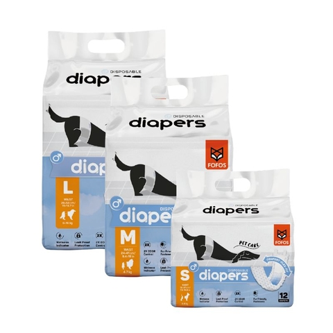 Tã Lót Cho Chó Đực Fofos Diapers