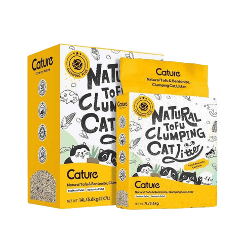 Cát Mèo Đất Sét Mix Đậu Nành Cature Bentonite 2.(8kg) (7L)