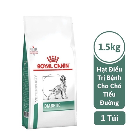 Hạt Điều Trị Bệnh Cho Chó Tiểu Đường Royal Canin Diabetic 1.(5kg)