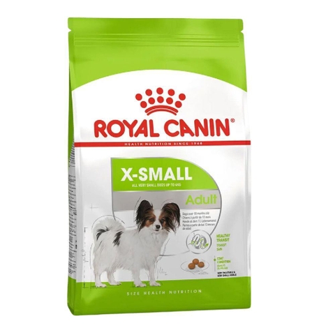Hạt Cho Chó Trưởng Thành Giống Siêu Nhỏ Royal Canin X-Small Adult