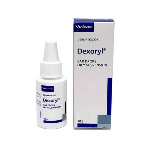 Dung Dịch Trị Viêm Tai Chó Mèo Virbac Dexoryl (10g)