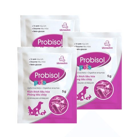 Men Tiêu Hóa Cho Chó Mèo Probisol Pets (5g)