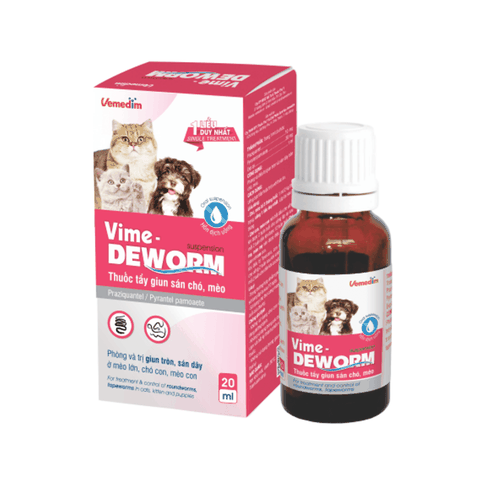 Vime Deworm Xổ Giun Chó Mèo Dạng Nước