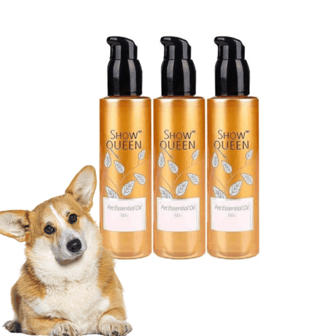 Tinh Dầu Dưỡng Lông Khử Mùi Cho Chó Mèo Show Queen (100ml)
