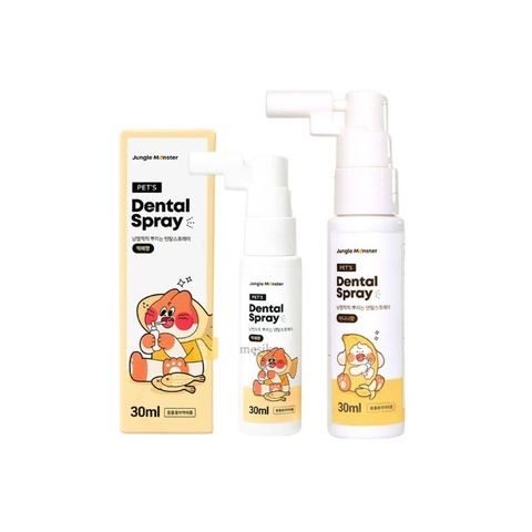 Xịt Thơm Miệng Cho Chó Mèo Jungle Monster Dental Spray (30ml)