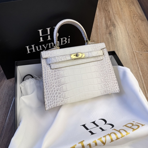 V2_Túi Xách Nữ Da Bò Thật Kích Thước 22x19x10 (dxcxr) HuynhBi Luxury