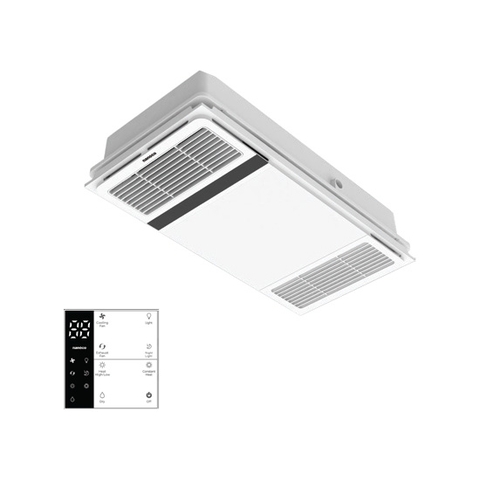 Quạt hút sưởi 5 in1, có remoten NBD2560