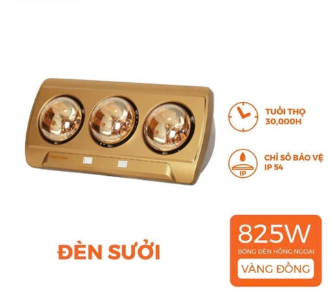 Đèn sưởi gắn tường Nanoco NBH650G