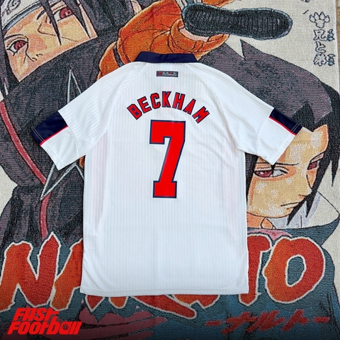 ÁO BÓNG ĐÁ ĐỘI TUYỂN ANH 1998 SÂN NHÀ BECKHAM #7