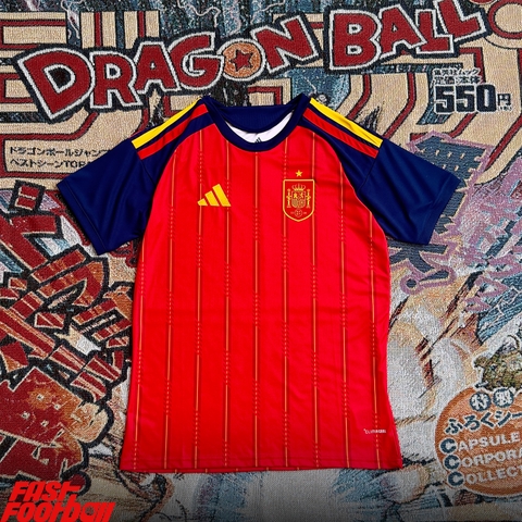 ÁO BÓNG ĐÁ ĐỘI TUYỂN TÂY BAN NHA WORLD CUP 2026 SÂN NHÀ BẢN FAN