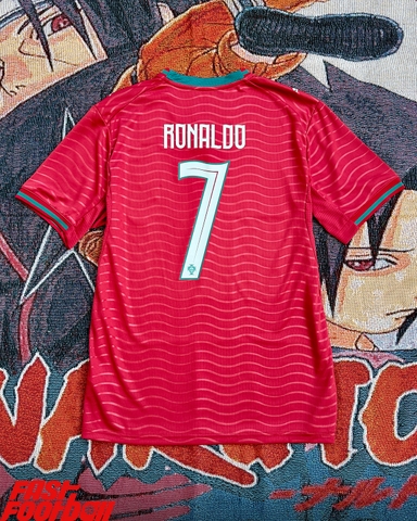 ÁO BÓNG ĐÁ ĐỘI TUYỂN BỒ ĐÀO NHA WORLD CUP 2026 SÂN NHÀ BẢN FAN RONALDO #7