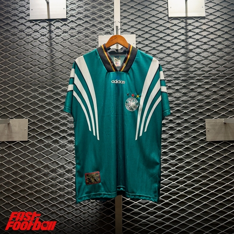 ÁO BÓNG ĐÁ ĐỘI TUYỂN ĐỨC 1996 SÂN KHÁCH