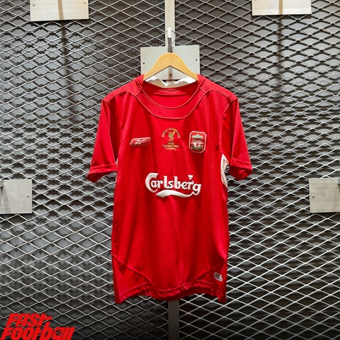 ÁO BÓNG ĐÁ LIVERPOOL 2004/05 SÂN NHÀ CHUNG KẾT CHAMPIONS LEAGUE