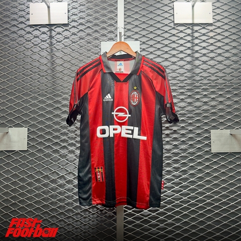 ÁO BÓNG ĐÁ AC MILAN 1998/99 SÂN NHÀ
