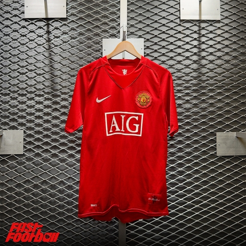 ÁO BÓNG ĐÁ MANCHESTER UNITED 2007/08 SÂN NHÀ