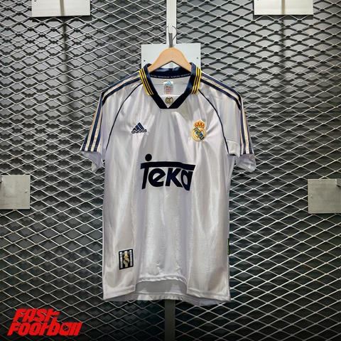 ÁO BÓNG ĐÁ REAL MADRID 1998/99 SÂN NHÀ