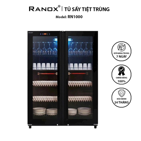TỦ SẤY TIỆT TRÙNG RANOX 1000L CAO CẤP