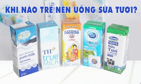 Trẻ Mấy Tháng Có Thể Bắt Đầu Uống Sữa Tươi? Chuyên Gia Dinh Dưỡng Giải Đáp