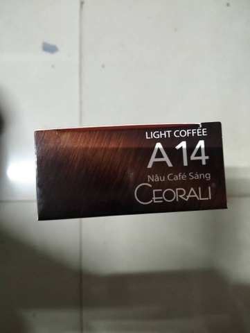 Thuốc nhuộm Tóc Ceorali A14 ( Nâu Cafe Sáng )