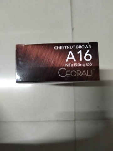 Thuốc nhuộm Tóc Ceorali A16 ( Nâu Đồng Đỏ )