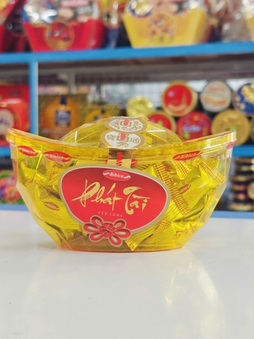 Kẹo cứng phát tài hộp thỏi vàng 120g