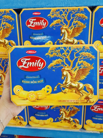 Bánh Hỗn Hợp Emily Gói 150g Nhiều Mẫu – Bánh Quy Thơm Ngon, Mẫu Mã Đẹp Mắt Phù Hợp Biếu Tặng Và Thưởng Thức Gia Đình