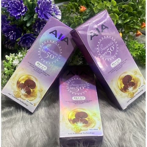 Kem Chống Nắng Trắng Da  AIA Linh Chi Đỏ 60ml