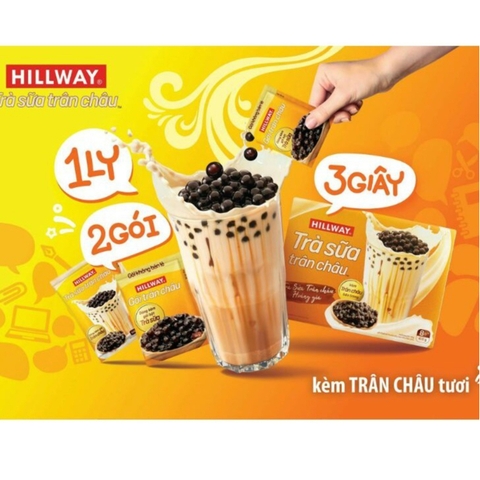Trà sữa trân châu Hillway hộp 280g