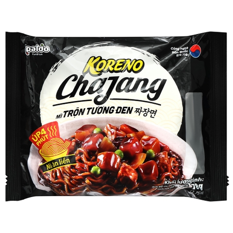 Mì trộn tương đen Koreno gói 78g