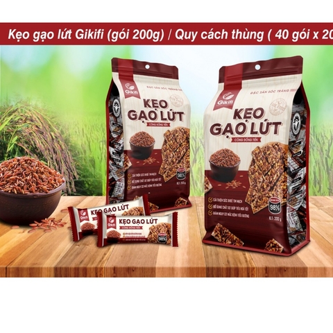 Kẹo Gạo Lứt fine food 200g