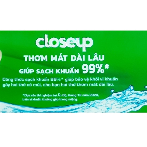 Kem Đánh Răng Closeup Thái Lan 180g