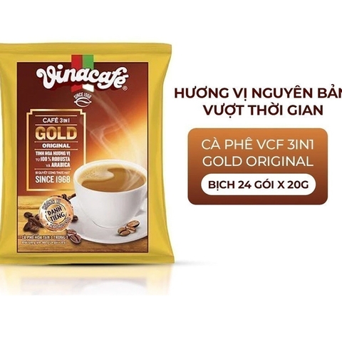 Cà phê sữa VinaCafé Gold Original 480g