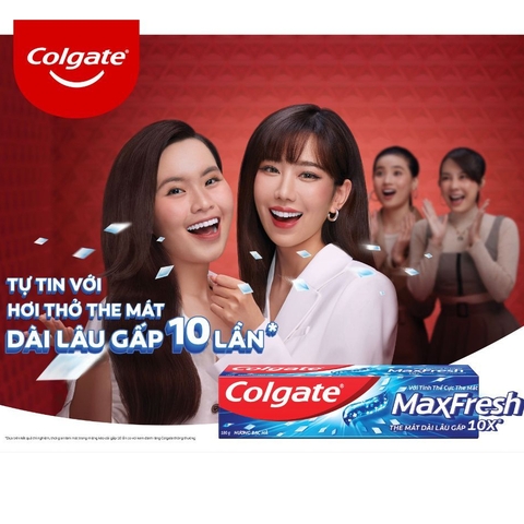 Kem đánh răng Colgate MaxFresh hương bạc hà 180g