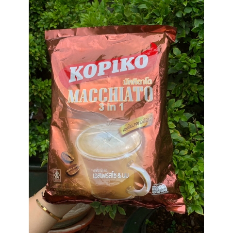 Cà Phê Hòa Tan KOPIKO Macchiato 3in1 Thơm Ngon Ngọt Dịuu