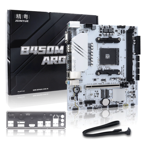 Mainboard JGINYUE B450M PRO DDR4 (AMD B450, AM4, M-ATX , 2 khe Ram DDR4)