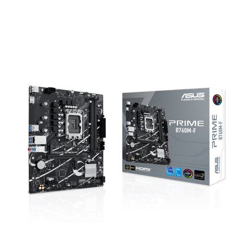 MAIN ASUS PRIME B760M-F DDR4 (INTEL B760/ SOCKET 1700/ M-ATX/ 2 KHE RAM)