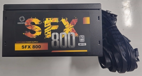 Nguồn COOLERPLUS SFX800 - 800W (80 Plus) NEW FULL BOX