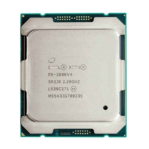 CPU Xeon E5 2696v4, 22C/ 44T 2.2Ghz – 3.6Ghz, 55MB Cache